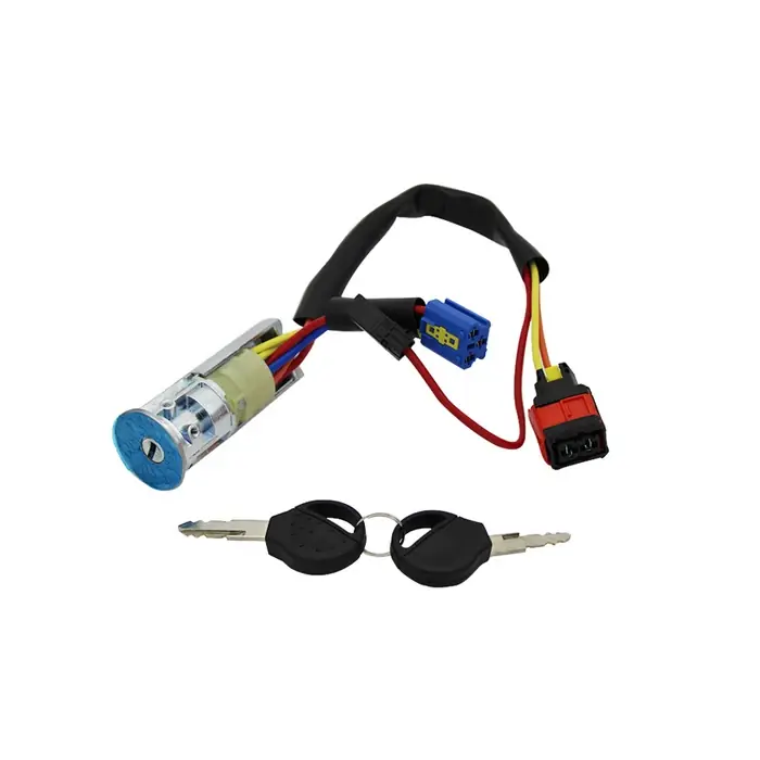 Peugeot 406 új utángyártott gyújtáskapcsoló két kulccsal 1999-2004-ig Olcsó